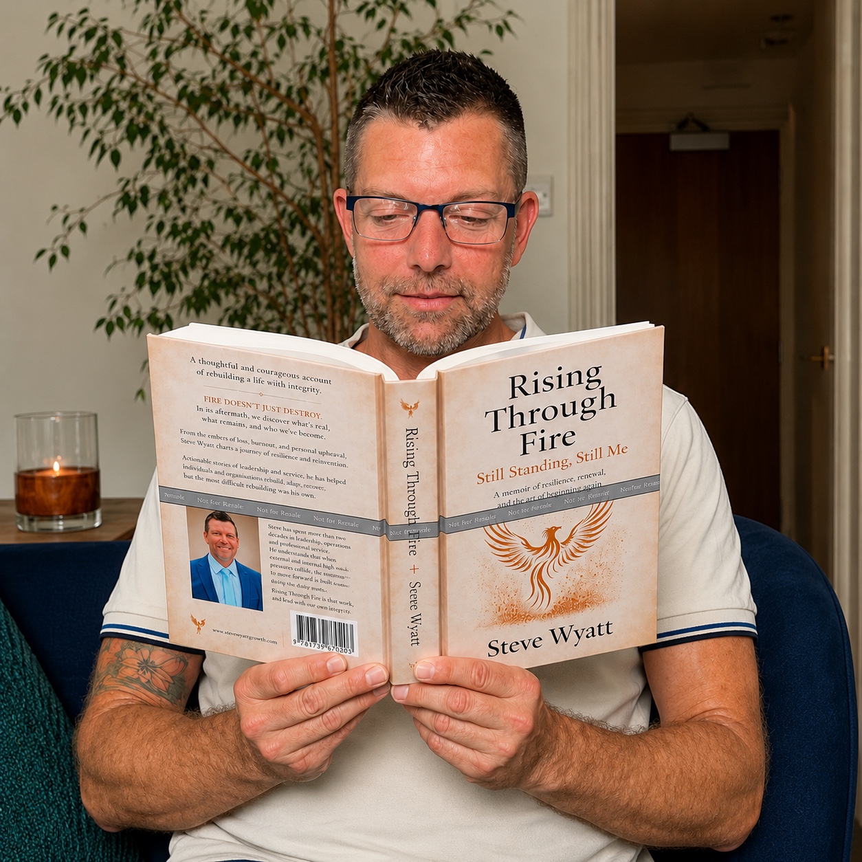 Steve Wyatt reading Rising Through Fire